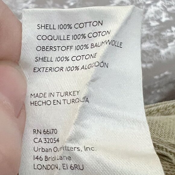 Free People First Light Utility Pant Green Tan Cargo Pants Women's Size 8 - Picture 8 of 8